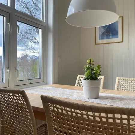 Charming With Seaview In Senja Enga